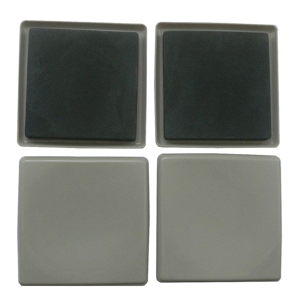 Furniture Glide, Self-Stick, Square, 5