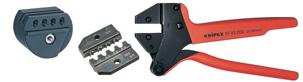 Crimping Kit, 1.5/2.5/4.0/6.0, 3Pc