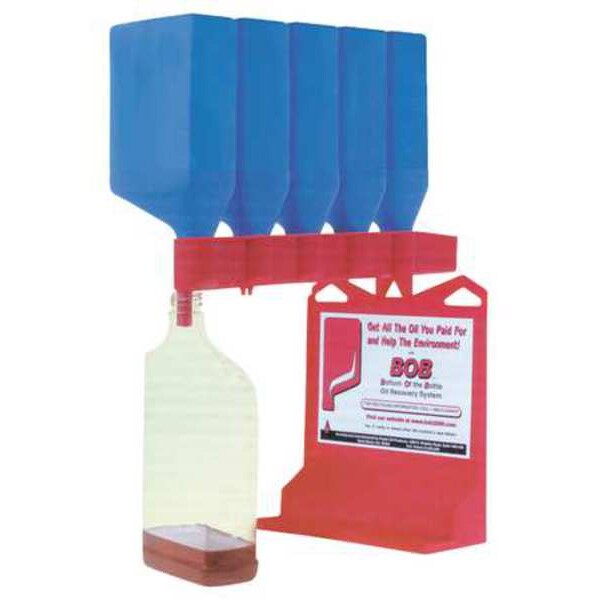 Oil Bottle Draining System, Black, 5 qt.
