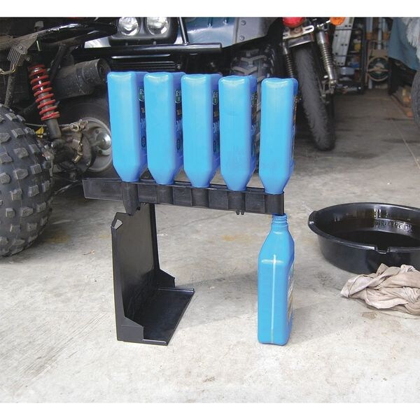 Oil Bottle Draining System, Black, 5 qt.