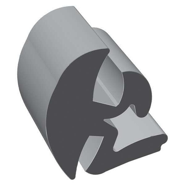 Single Piece Window Locking Gasket, Fits Glass 3/16