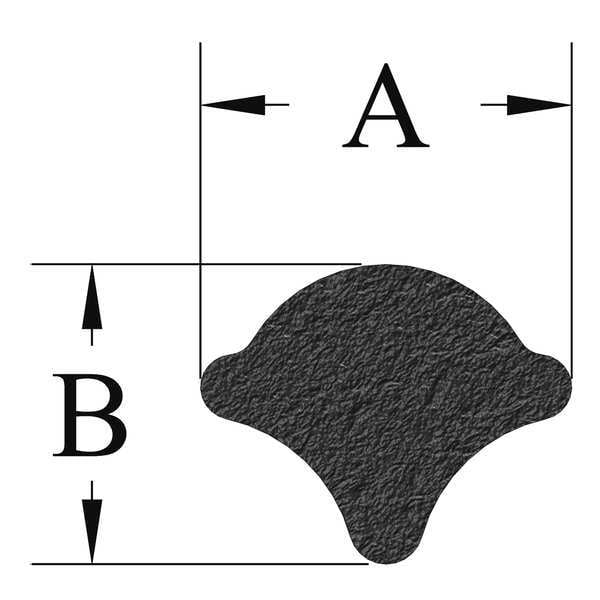 EPDM Locking Gasket Key, .4