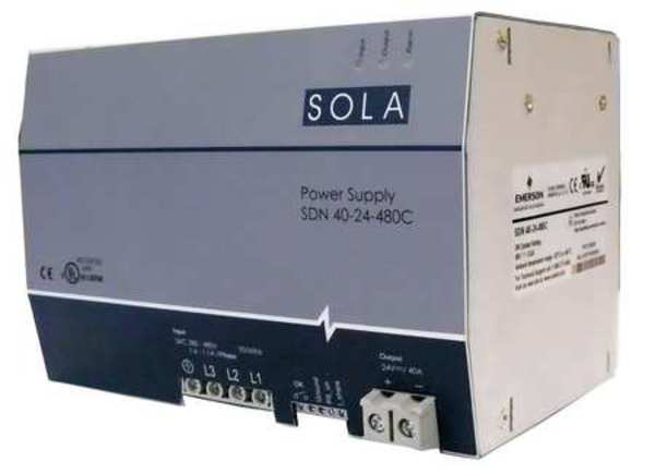 DC Power Supply, 24VDC, 40A, 47-63Hz