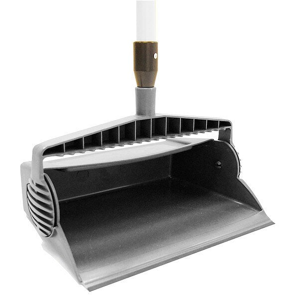 Long Handled Dust Pan, Blk, Polypropylene