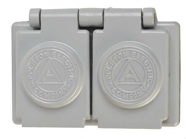 1 -Gang Horizontal Weatherproof Cover, 2-13/16