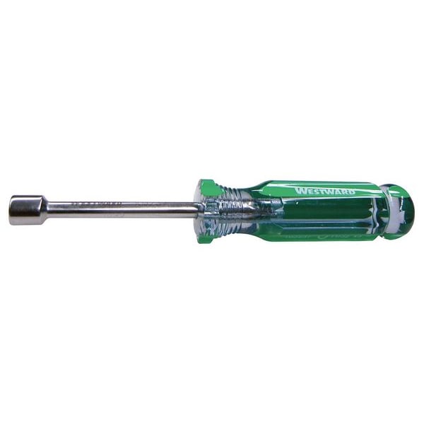 Nut Driver, 9.0mm, Hollow, Fluted, 3 in.