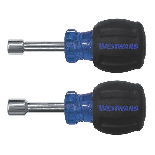 Nut Driver Set, 2 Pieces, SAE, Hollow