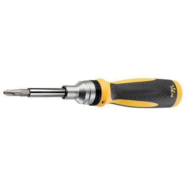 Phillips, Star, Slotted, Hex, Square Bit 9-1/2 in, Drive Size: 1/4 in, 5/16 in, 7/16 in