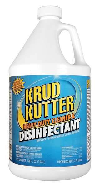 Cleaner and Disinfectant, 1 gal. Bottle, Unscented