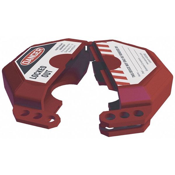Gate Valve Lockout, Fits Sz 1 to 2-1/2