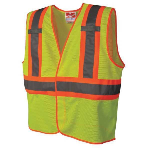 Hi Vis Vest, Class 2, 4XL/5XL, Lime
