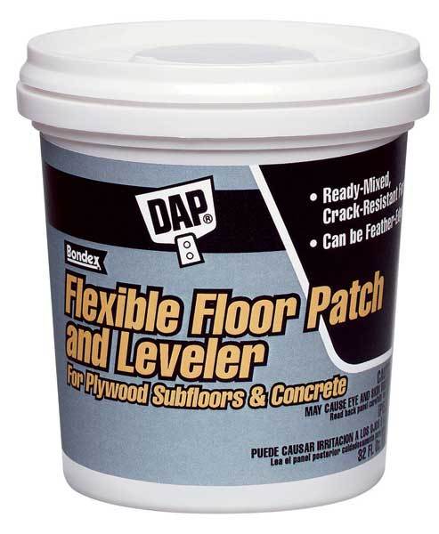 Flexible Floor Patch & Leveler, 1 gal, Pail, Light Gray, Flexible Floor Patch & Leveler