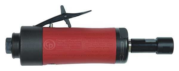 Straight Die Grinder, 1/4 in NPT Female Air Inlet, 1/4 in Collet, Heavy Duty, 18,000 RPM, 0.4 hp