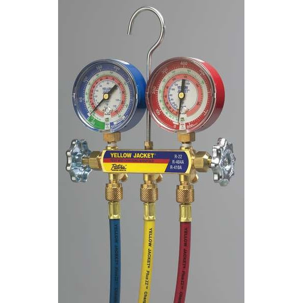 Mechanical Manifold Gauge Set, 2-Valve