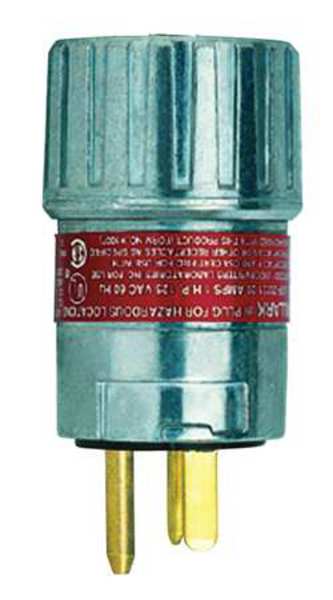 Plug, 20A, 2P, 3W, UL E91049/E53660, Alu, 125V
