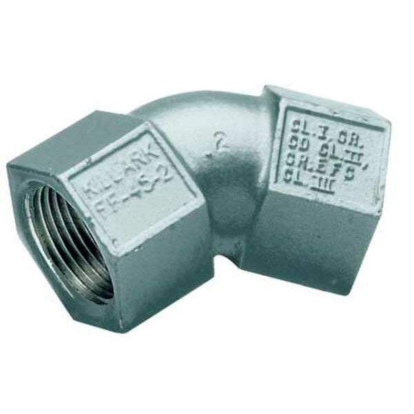 F to F 45Deg Elbow, Haz Loc, 3/4In, Alum