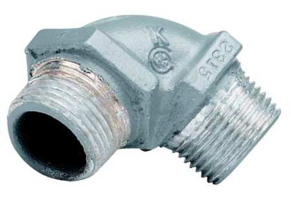 M to M 90Deg Elbow, Haz Loc, 1/2In, Alum