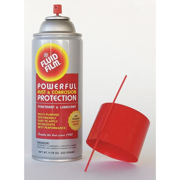 Wet Lubricant Film, Aerosol Can, 11.75 oz, Medium, AS