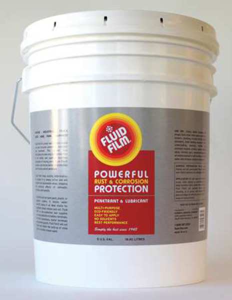 Fluid Film Non-Aerosol (NAS) Liquid Lubricant & Corrosion Inhibitor, Pail, 5 Gal