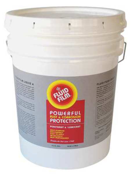 FLUID FILM Liquid A Lubricant & Corrosion Inhibitor, 5 Gallon Pail