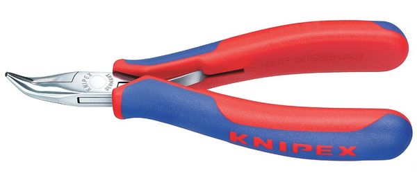 Bent Round Nose Plier, 5-1/4