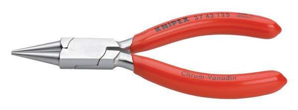 5 in Round Nose Plier Plastic Coated Handle