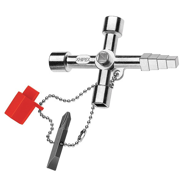 Control Cabinet Key, Multi-Bit, 6-19/64 In
