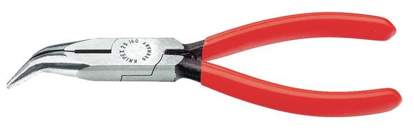 Bent Round Nose Plier, 6-1/4