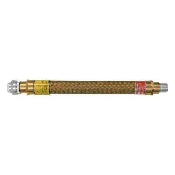 Flex Coupling, Size 1-1/2 in, Flex L 21 in