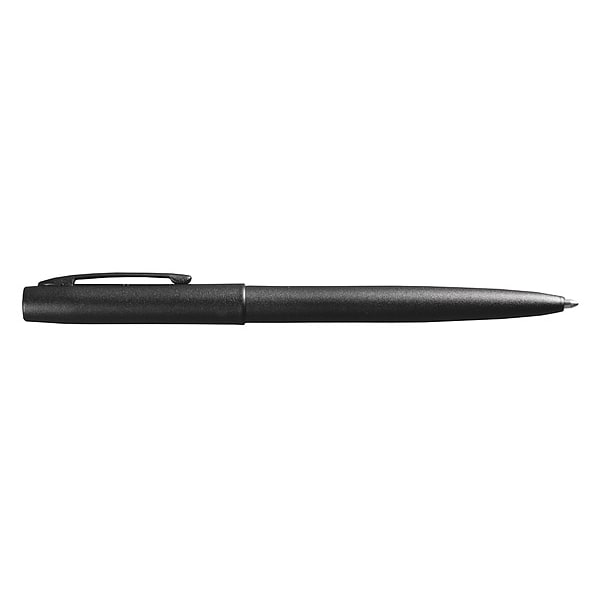 Retractable Ballpoint Pen, Fine 0.9 mm, Black
