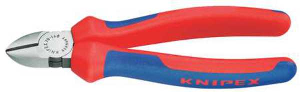 6 1/4 in 70 Diagonal Cutting Plier Standard Cut Narrow Nose Uninsulated