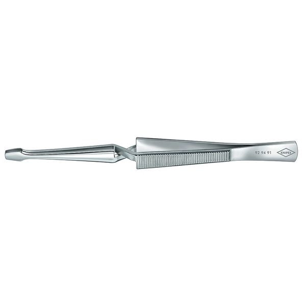 Cross Over Tweezers, Straight, 6-1/4 In