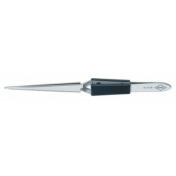 Cross Over Tweezers, Straight, 6-1/4 In
