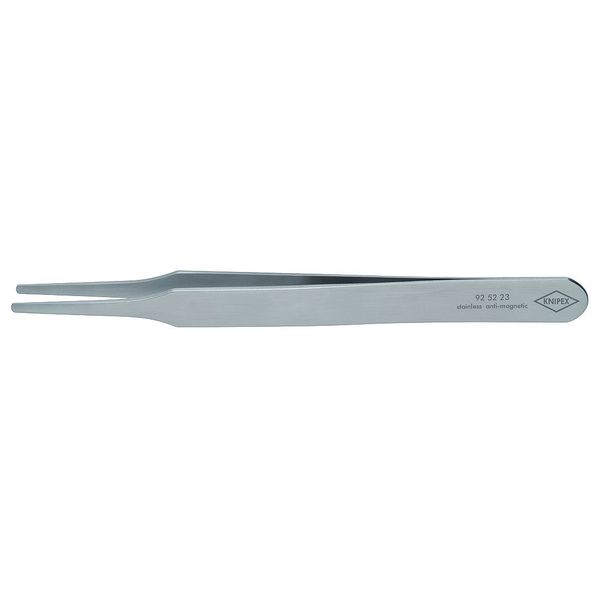 Tweezers, Anti-Mag/Acid Proof, Slim, 4-3/4