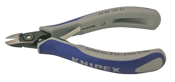 5 in High Leverage Diagonal Cutting Plier Flush Cut Uninsulated