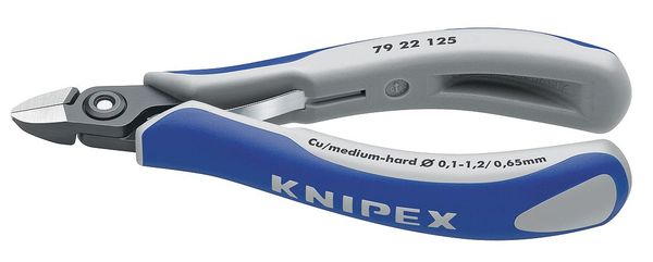5 in Precision Diagonal Cutting Plier Flush Cut Uninsulated