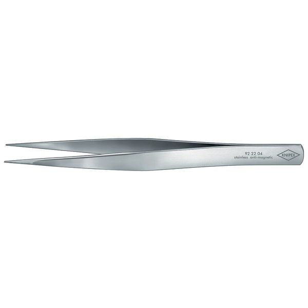 Tweezers, Anti-Mag, Needle, Straight, 5-1/4