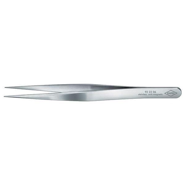 Tweezers, Anti-Mag, Needle, Straight, 4-3/4
