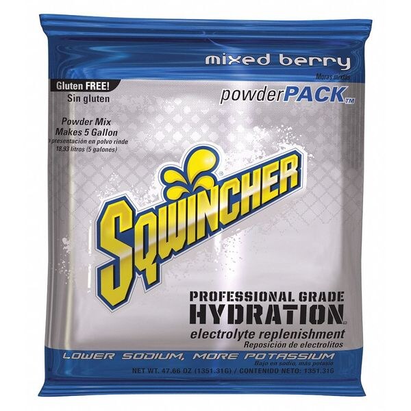Sports Drink Mix Powder 47.66 oz., Mixed Berry