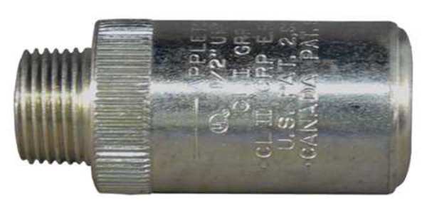 Expansion Male Union, HazLoc, Steel, 1/2In