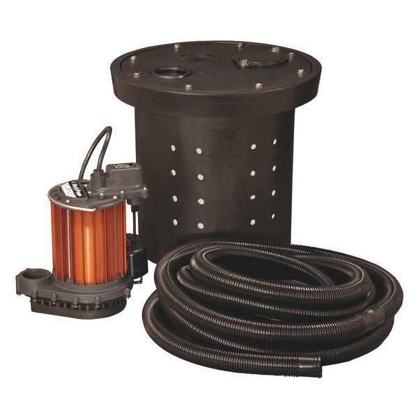 Crawl Space System, 1/3 HP, 115V