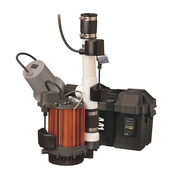 Sump/Battery Back-Up System, 1/2 HP