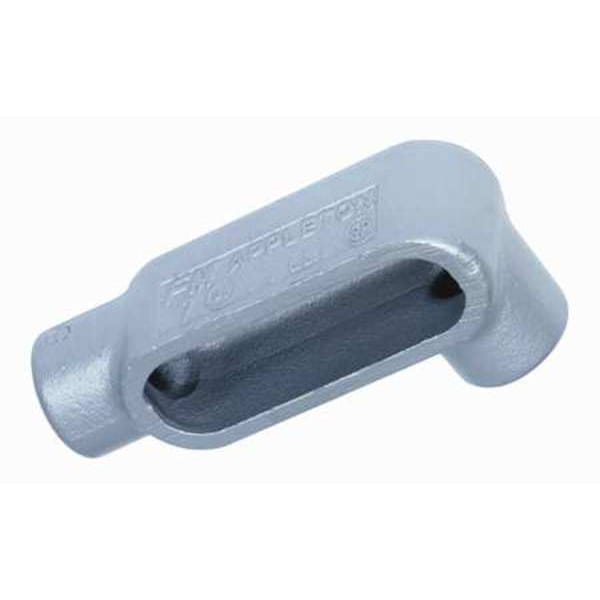 Conduit Outlet Body, Iron, LL, 2-1/2 In.