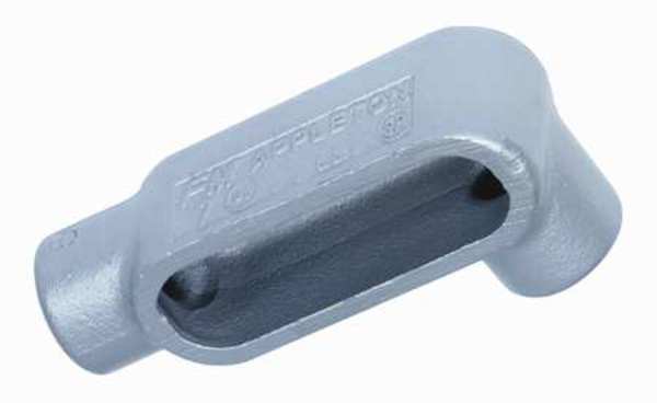 Conduit Outlet Body, Iron, LL, 3 In.
