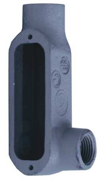 Conduit Outlet Body, Iron, LR, 4 In.