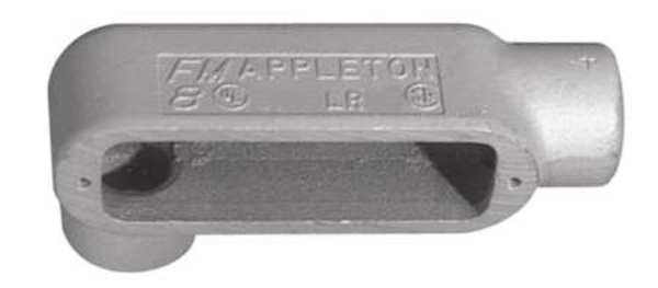 Conduit Outlet Body, Iron, LR, 1-1/4 In.