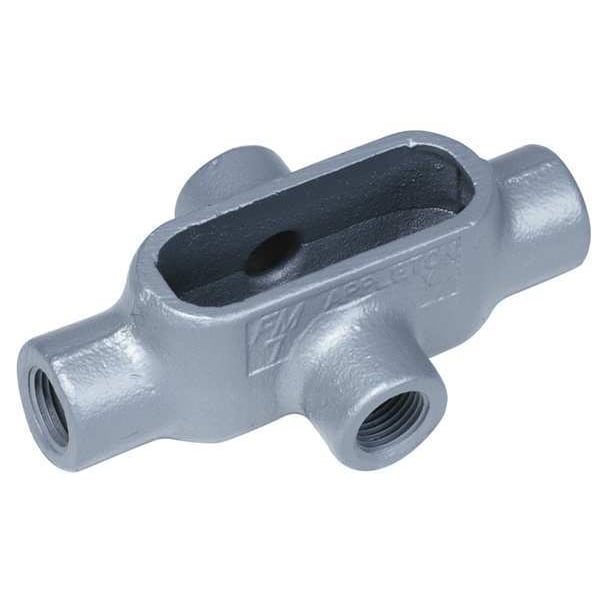Conduit Outlet Body, Iron, X, 2 In.