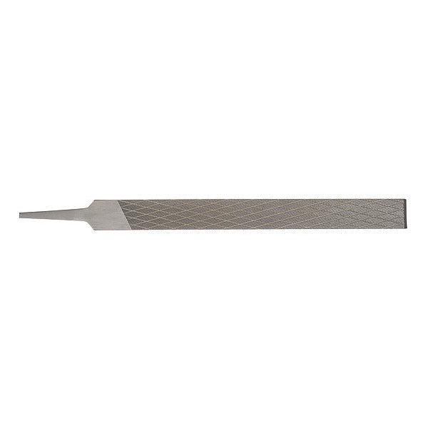 Hand File, Dbl Groove, SPL, Half Rnd, 8 In L