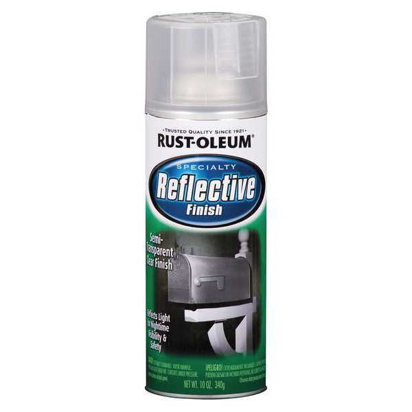 Rust Preventative Reflective Coating Spray, Clear Reflective, Gloss, 10 oz, 4 to 5 sq ft