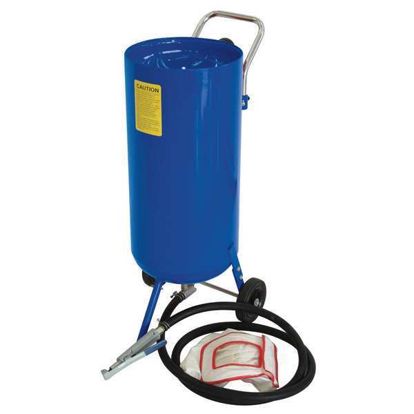 Abrasive Blaster, 125lb, 65-125psi